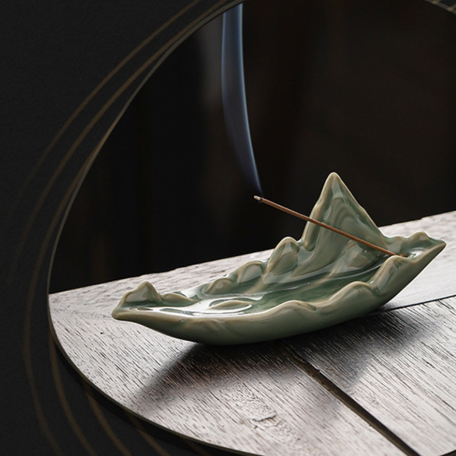 Hill shape Ceramic Creative Incense Burner | Joy Flow My Store