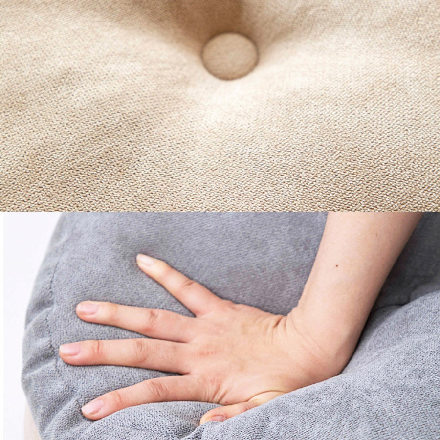 zafu meditation cushion detail