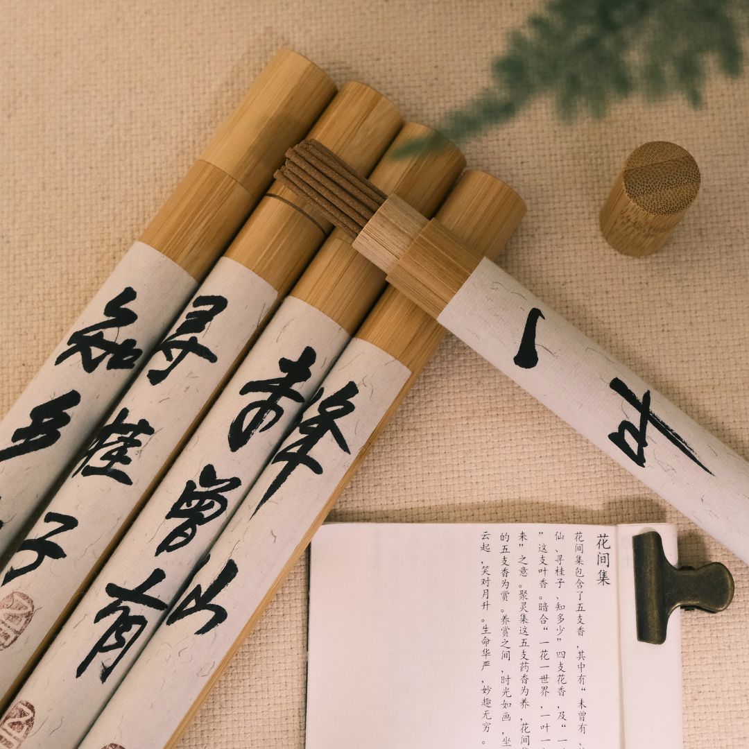 "Moments Among Blooms" collection Natural incense | Joy Flow Joyflow