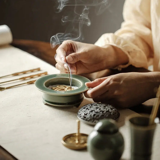 Chinese Pure Copper Incense Burner Kit – Beginner’s Meditation & Energy Tool | Joy flow My Store