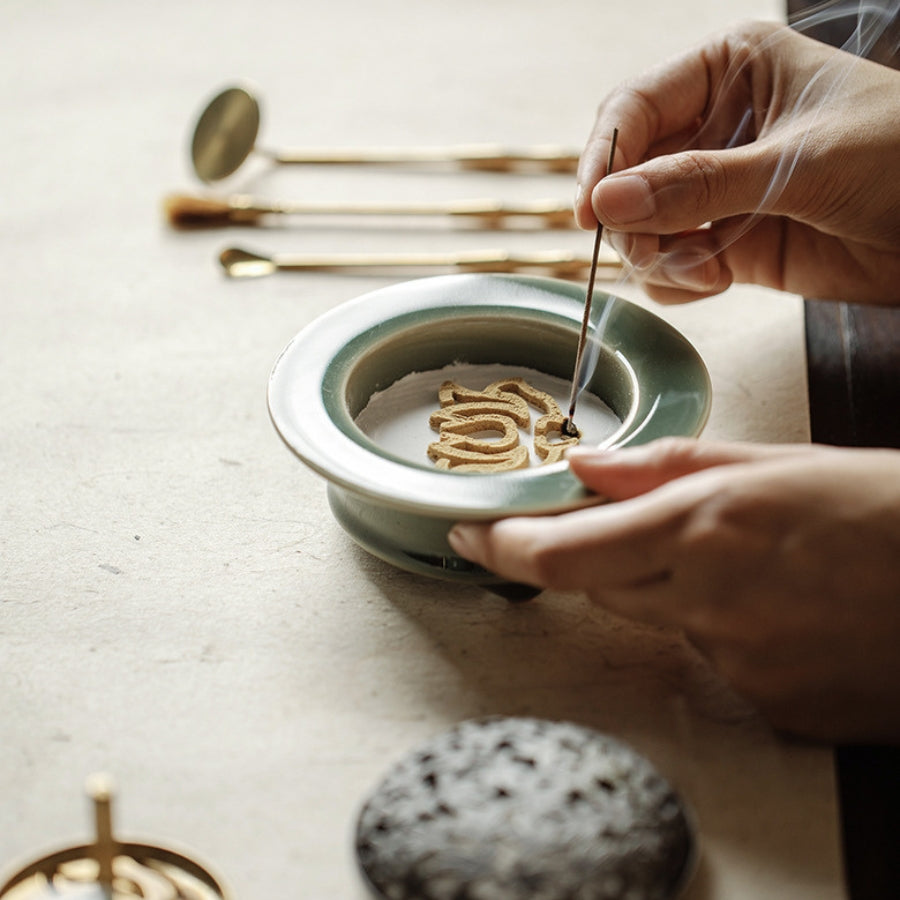 Chinese Pure Copper Incense Burner Kit – Beginner’s Meditation & Energy Tool | Joy flow My Store