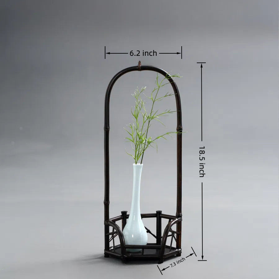 Minimalist Bamboo Tabletop Zen Sculpture | Joy Flow My Store