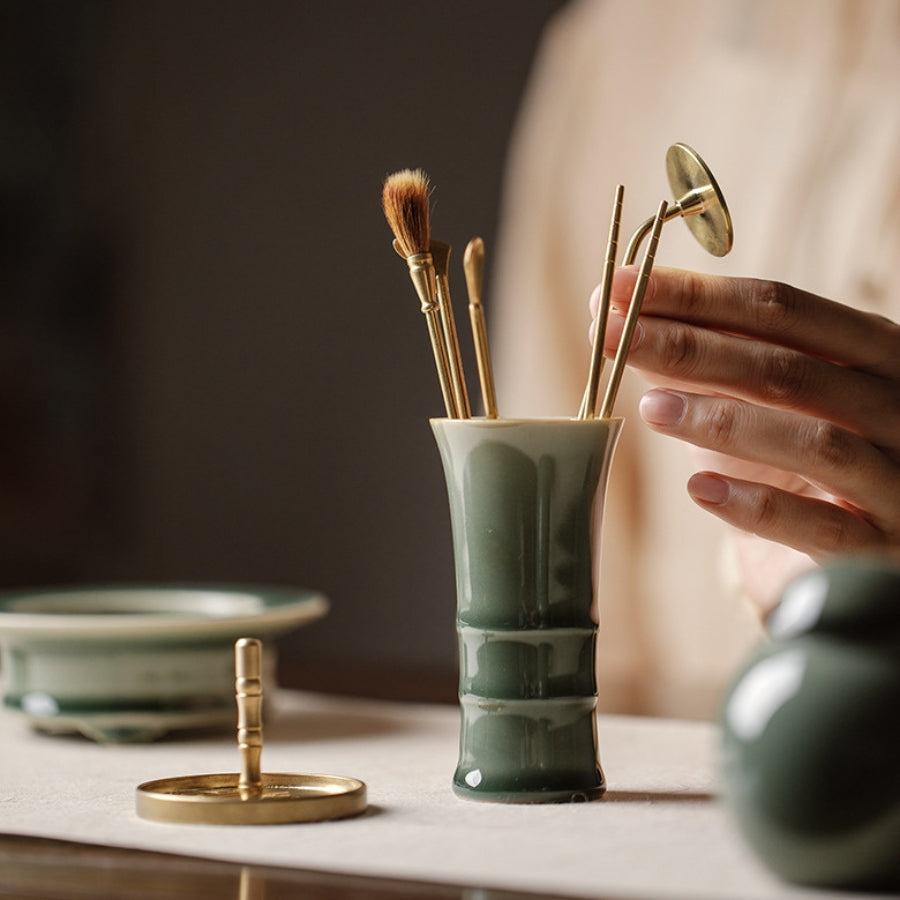 Chinese Pure Copper Incense Burner Kit – Beginner’s Meditation & Energy Tool | Joy flow My Store