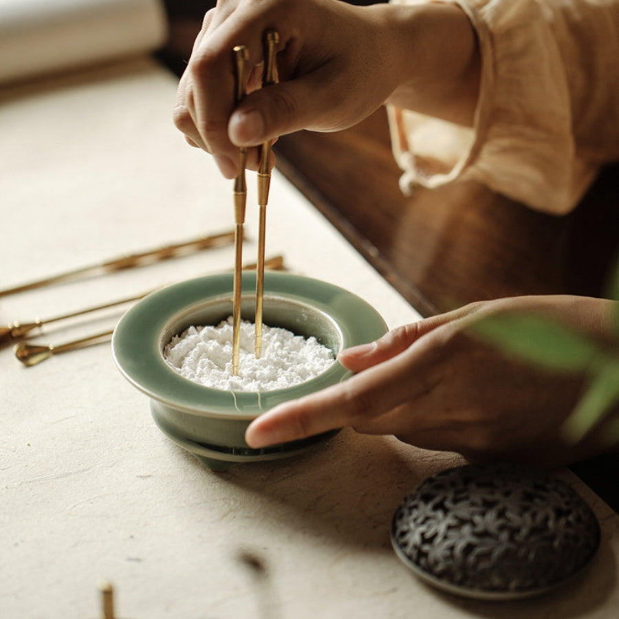 Chinese Pure Copper Incense Burner Kit – Beginner’s Meditation & Energy Tool | Joy flow My Store