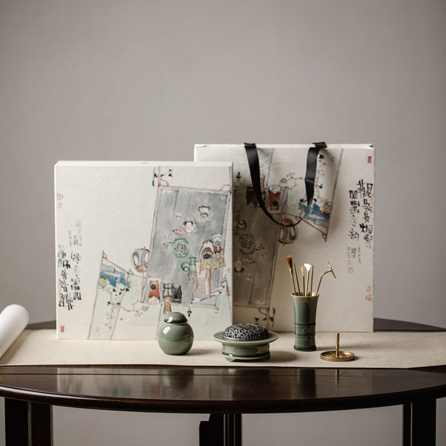 Chinese Pure Copper Incense Burner Kit – Beginner’s Meditation & Energy Tool | Joy flow My Store