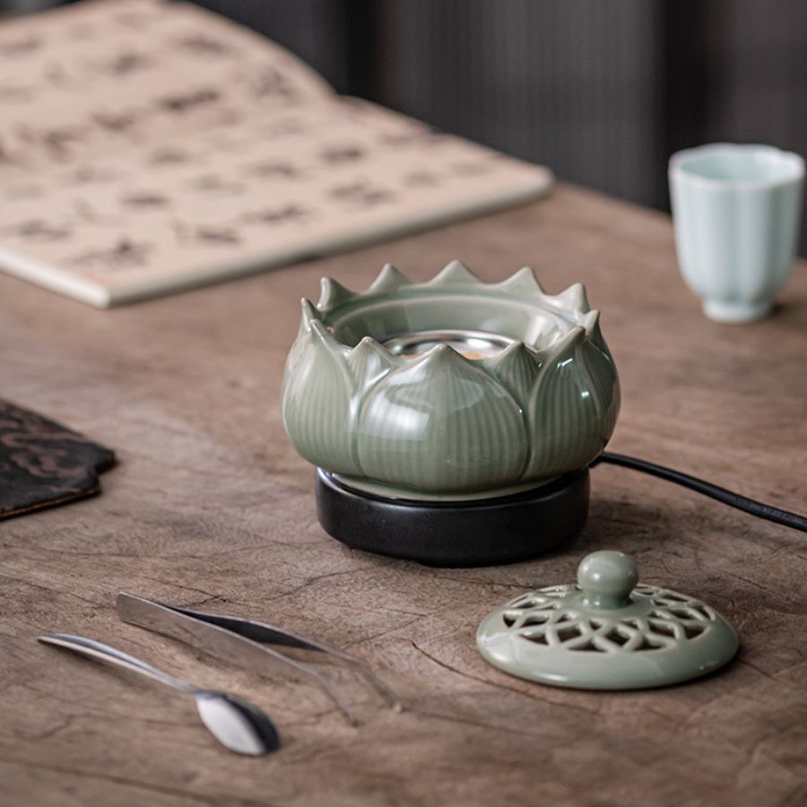 lotus electric incense burner