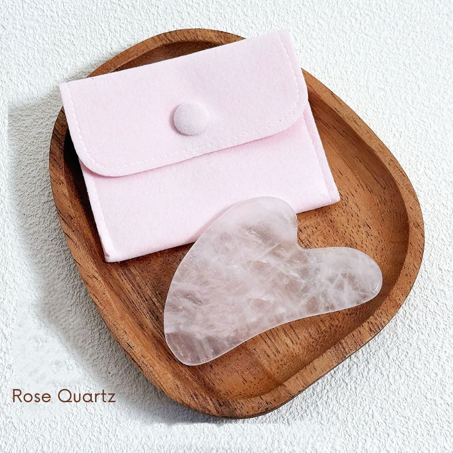 Natural TriAura Crystal Gua Sha Board | Joy Flow Joyflow
