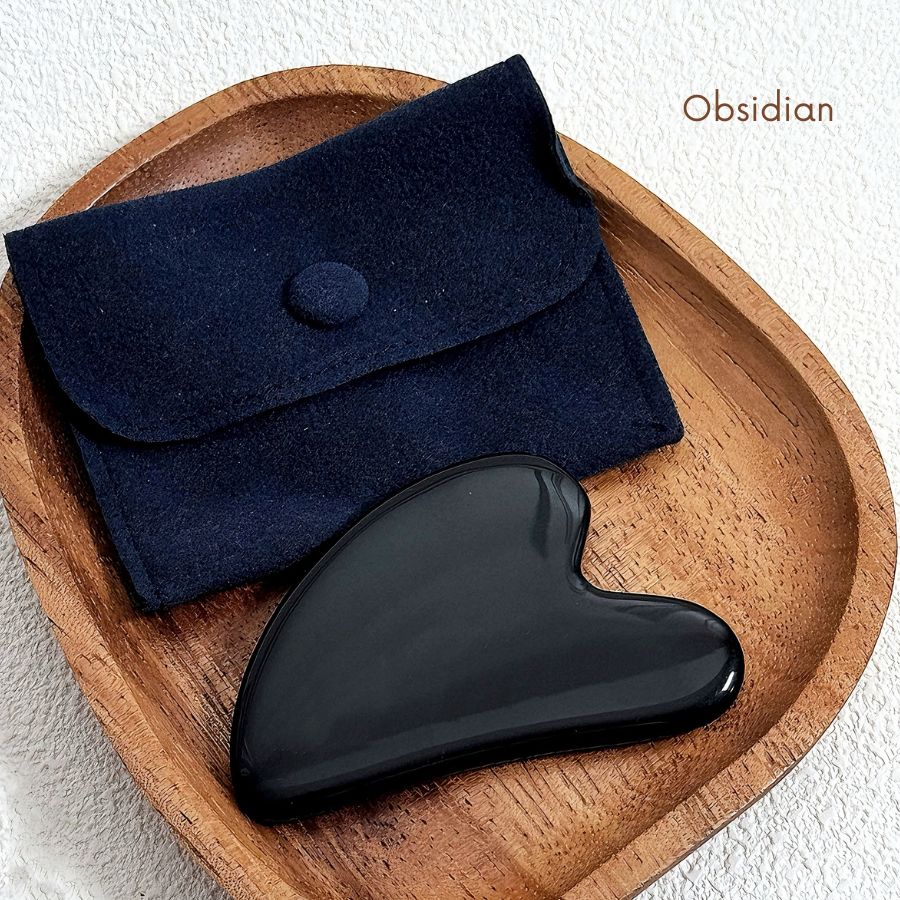 Natural TriAura Crystal Gua Sha Board | Joy Flow Joyflow