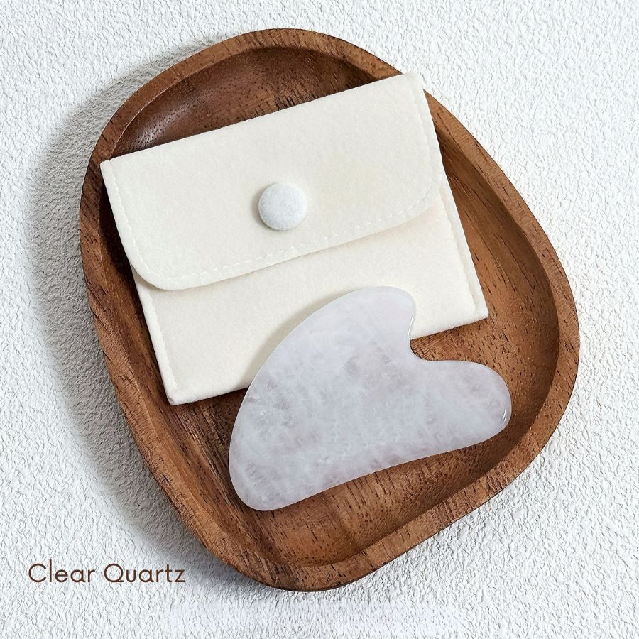Natural TriAura Crystal Gua Sha Board | Joy Flow Joyflow