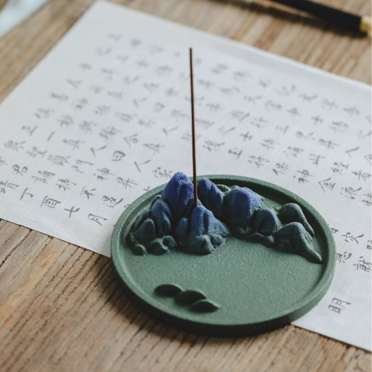 Frosted Incense Holder