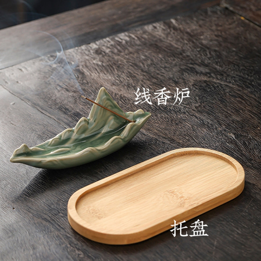 Hill shape Ceramic Creative Incense Burner | Joy Flow My Store