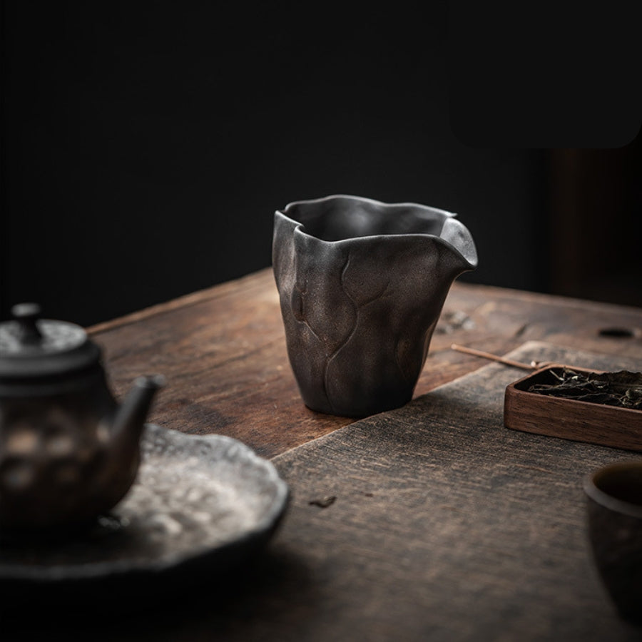 Handcrafted Zen Lotus Tea Pitcher 200ml | Joy Flow My Store