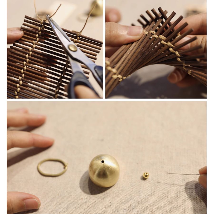 Zen Bamboo Curtain Wind Chime | Joy Flow My Store