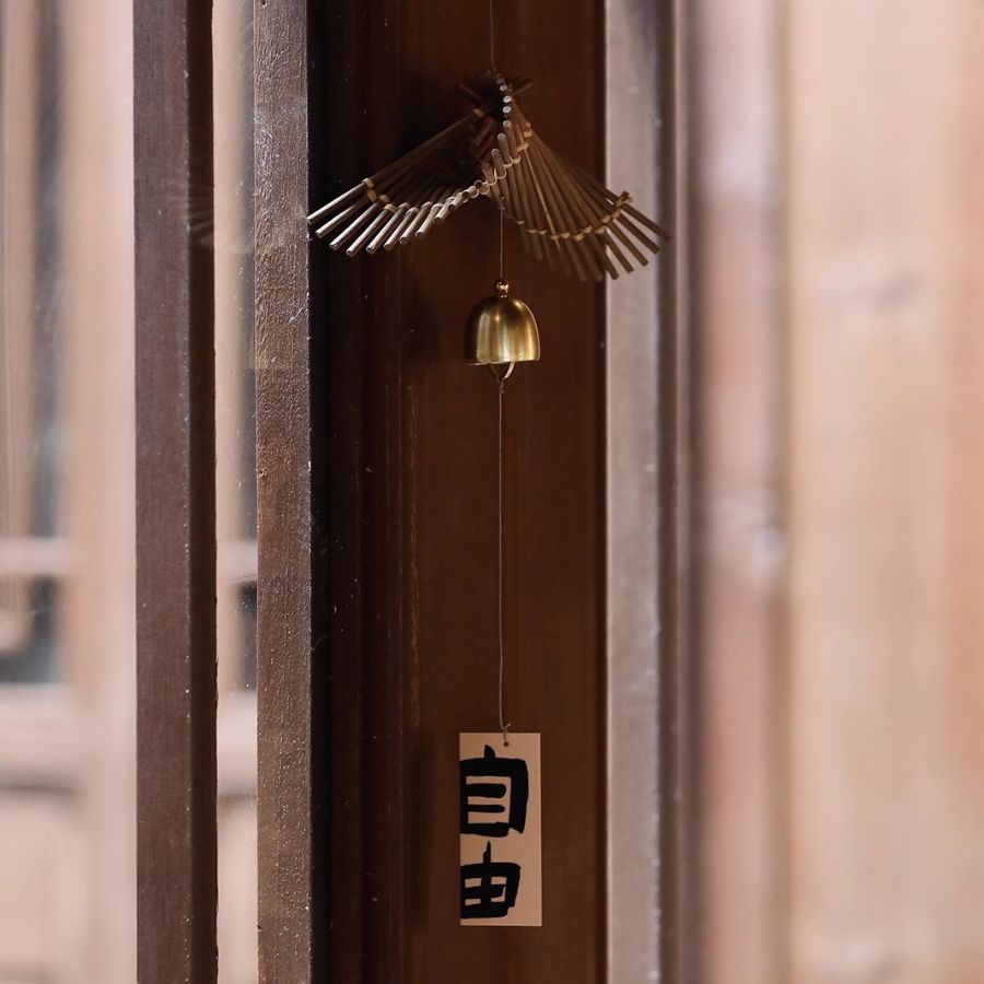 Zen Bamboo Curtain Wind Chime | Joy Flow My Store