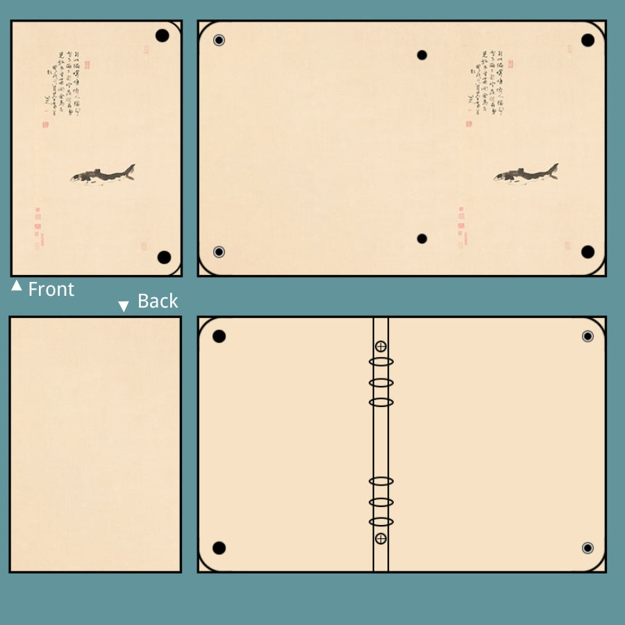 Handmade Fabric Notebook – Free Your Mind, Let Ideas Flow | Joy Flow My Store