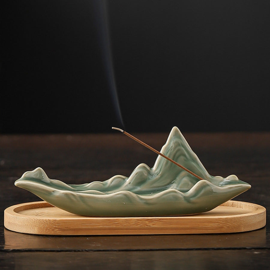 Hill shape Ceramic Creative Incense Burner | Joy Flow My Store