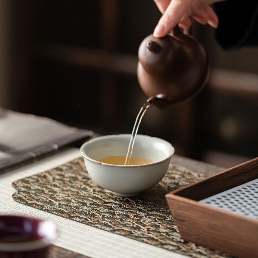 5‑Pack Exquisite Ceramic Teacup Gift Box | Joy Flow My Store