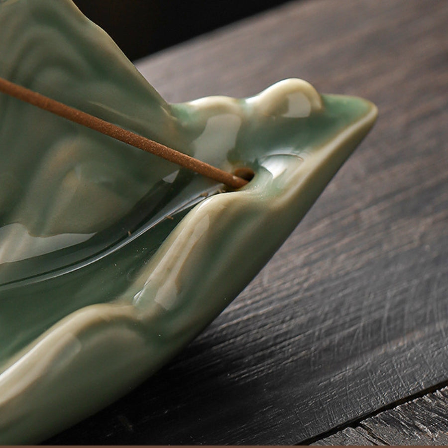Hill shape Ceramic Creative Incense Burner | Joy Flow My Store