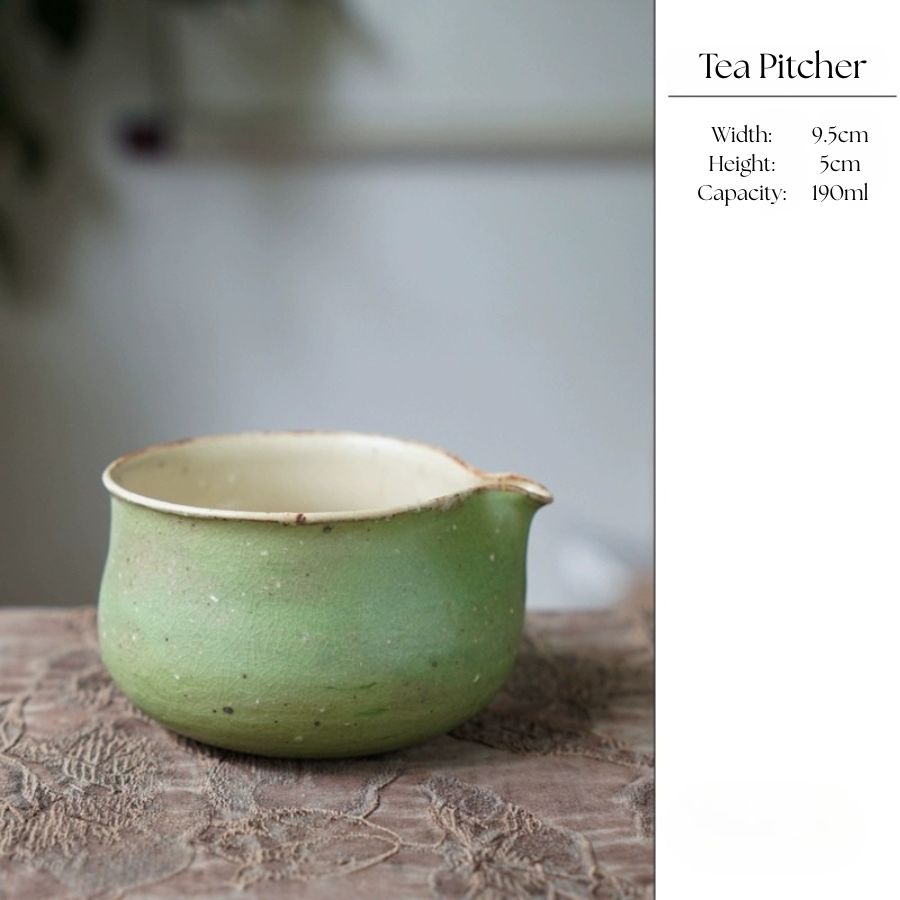 artisanal tea pitcher