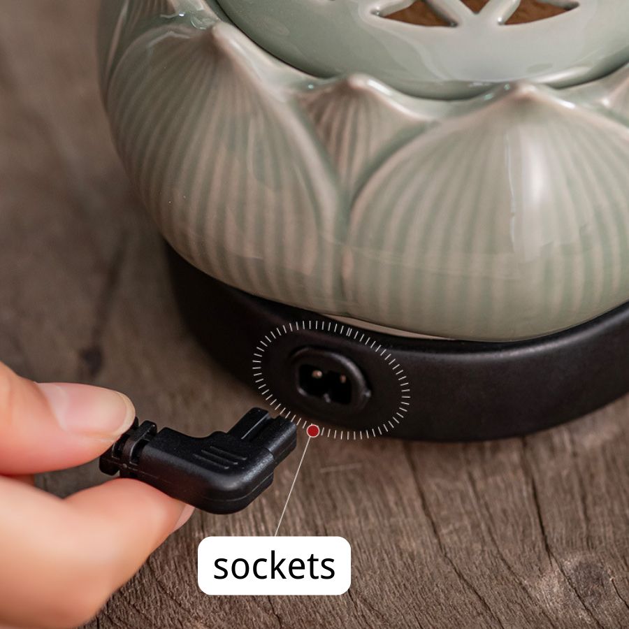 how electric incense burne works