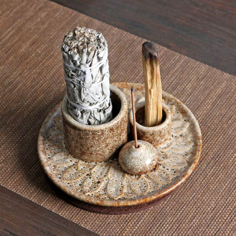 Ceramic Palo Santo holder