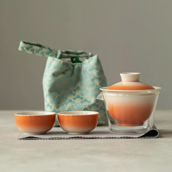 Gradient Travel Tea Set for beginner | Joy Flow