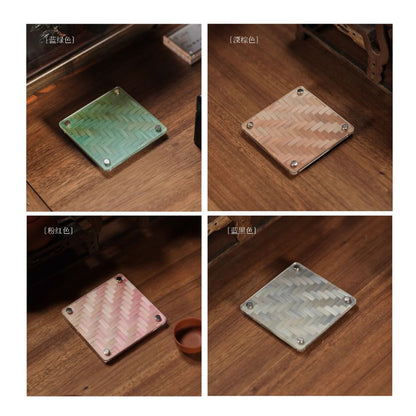 DIY Bamboo Coaster