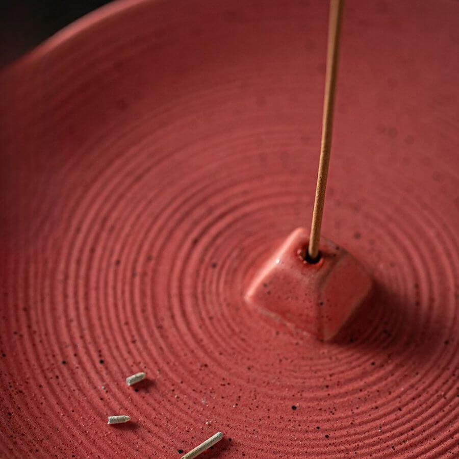 burning incense
