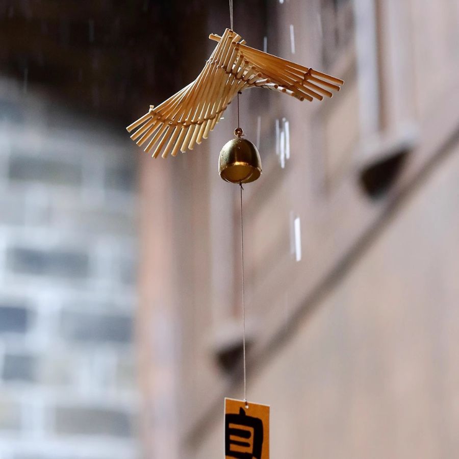 Zen Bamboo Curtain Wind Chime | Joy Flow