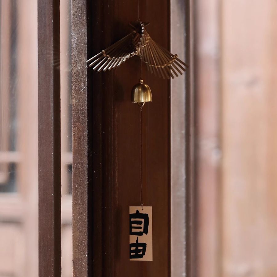 Zen Bamboo Curtain Wind Chime | Joy Flow