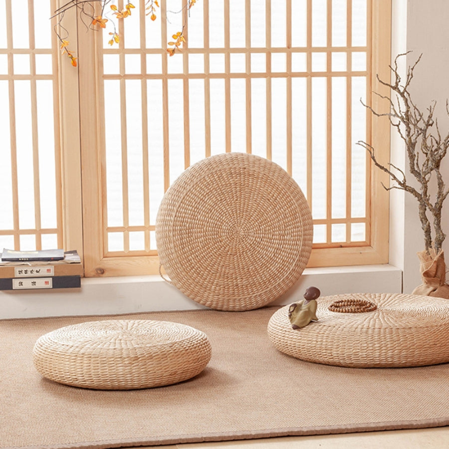 Nature Wood Japanese-style Zafu Meditation Cushion | Joy Flow