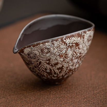 Silver Blossom Serenity Gaiwan Set | Joy Flow My Store