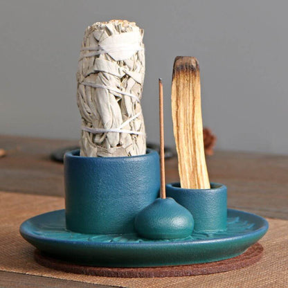Palo Santo & Sage & Incense holder 